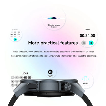 2025New Upgraded Outdoor Sport GPS Smart Watch Men 1.53" HD AMOLED Screen GPS track Heart Rate Bluetooth Call Compass SmartWatch