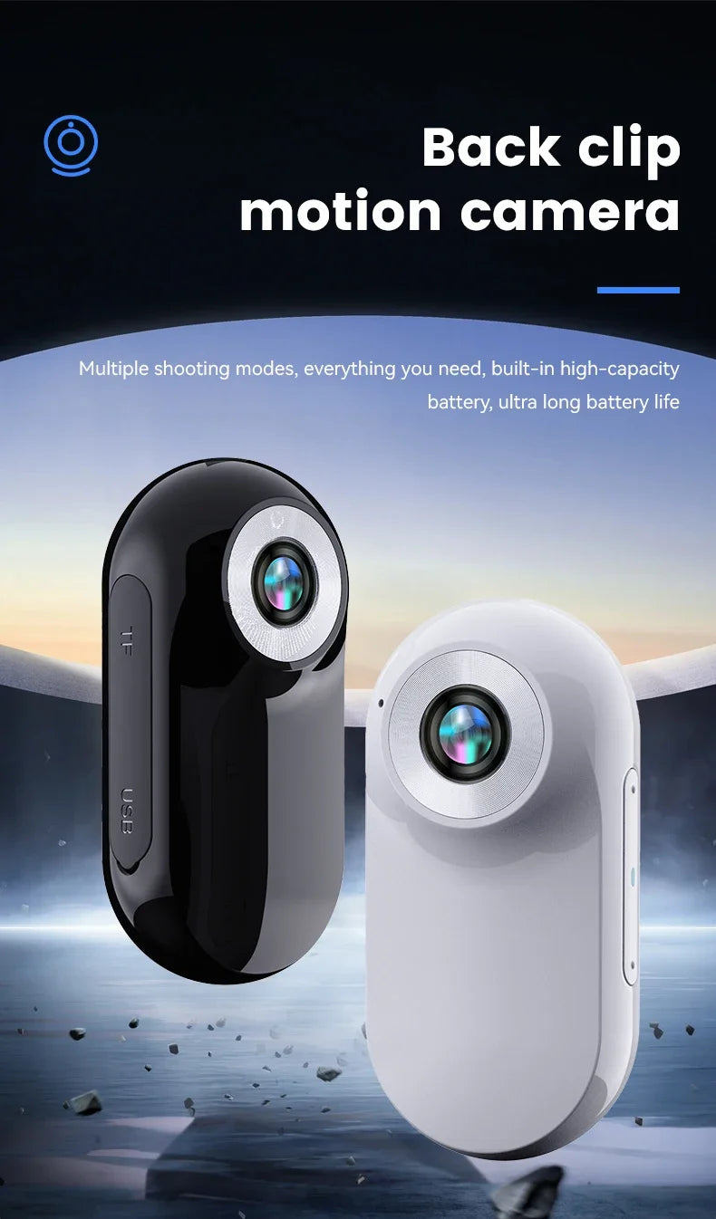 Mini 1080P Portable Camera Outdoor Sports Body Comcroder 0.96in Display Audio and Video Recorder Small DV Digital HD Monitor Cam