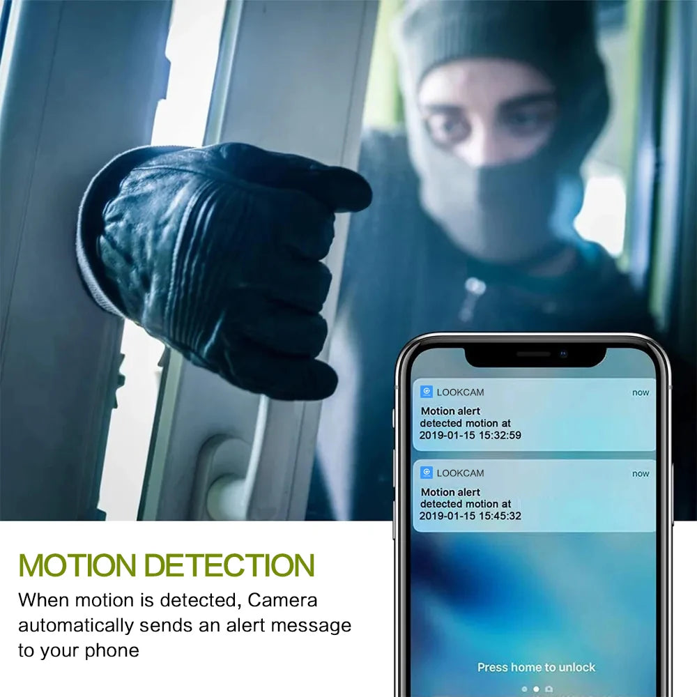 1080P HD Mini WiFi Camera Diy Module Nanny Video Recorder 4K Home Security Micro Camcorder Alarm RemoteControl Monitor hidden TF - Universal Market