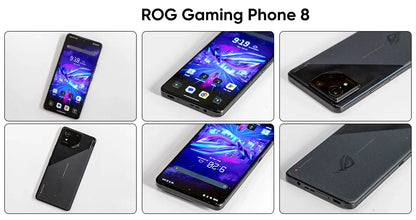 ASUS ROG 8 & 8 pro android 5G Gaming Phone Global Rom Snapdragon 8 Gen 3 6.78'' 165Hz AMOLED Screen 5500mAh 65W Fast Charge