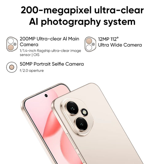 HONOR 400 Global Version 5G Smartphone 6.55'' AMOLED 120Hz Screen Snapdragon 7 Gen 3 6000mAh Battery 80W Supercharge eSIM IP66