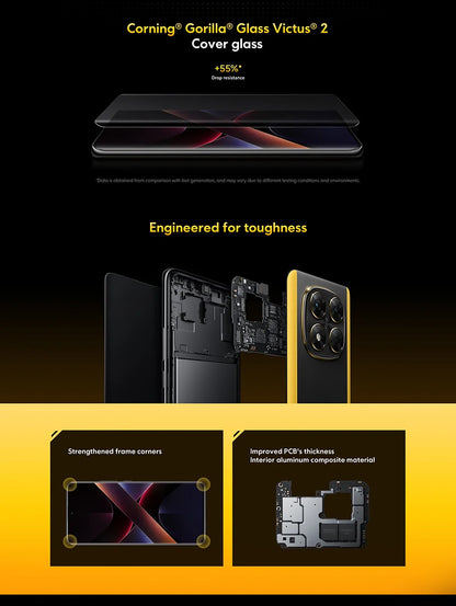 POCO X7 Global Version Cellphone 256GB 512GB Dimensity 7300-Ultra 6.67" 1.5K AMOLED Curved Display 45W Turbo Charging NFC IP68