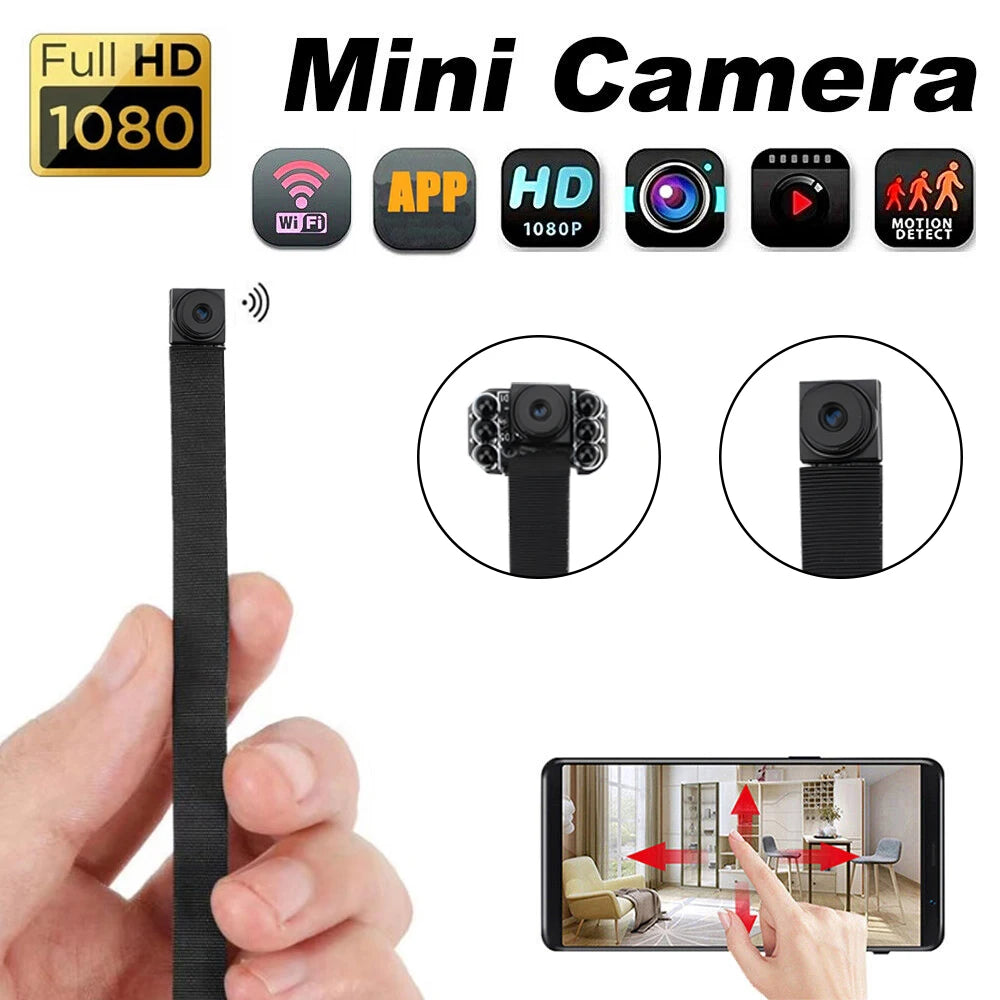 Mini Camera 1080P HD WiFi Camera DIY Portable Wireless Module Video Recorder Support Remote View Security P2P Small Camcorder - Universal Market
