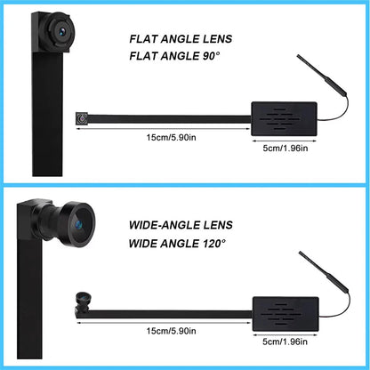HD 1080P DIY Portable WiFi IP Mini Camera P2P Infrared Night Vision Remote View Micro Webcam Camcorder Wearable Video Recorder - Universal Market
