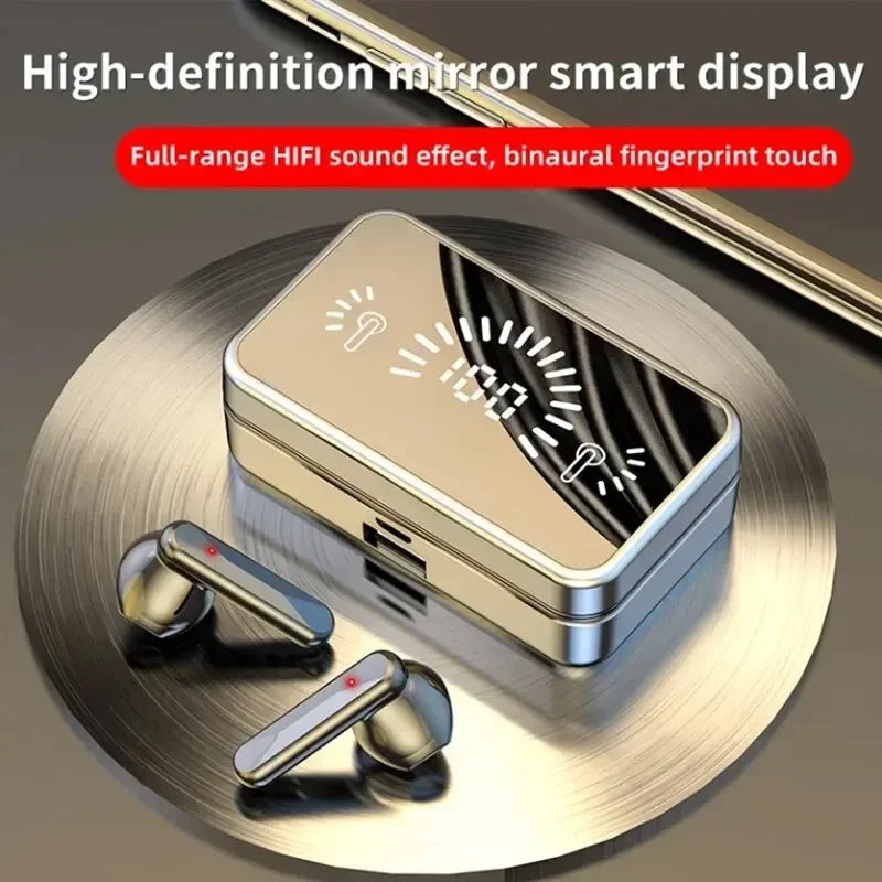 S20 TWS Wireless Bluetooth Headset with Charge Box Noise Cancelling LED Earbuds with Mic Wireless Headphones Bluetooth Earphones - Universal Market
