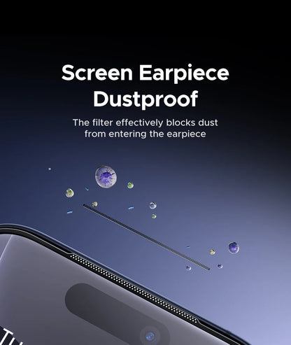 UGREEN 2PCS Automatic Dust-free Screen Protector For iPhone 17 Pro Max Tempered Glass For iPhone 17 16 Pro 17Pro Air Phone Film