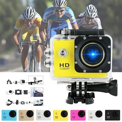Ultra HD SJ4000 30FPS Mini Camera 2.0 Screen Mini Helmet 30m Waterproof Sports DV Micro Camera Mini Camcorder - Universal Market