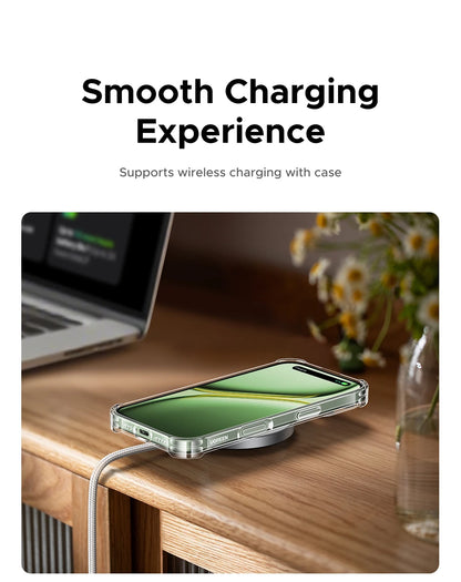 UGREEN Airbags Case for iPhone 17 16 15 Pro Max Clear Case Transparent Cover for iPhone 16 Pro 17 Air Protective Case Shockproof