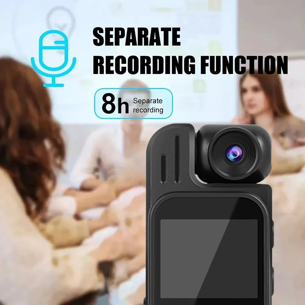 1080P Sports Camera HD Mini Portable Video Recorder Body Camera IR Night Vision Camera For Outdoor Riding Hiking Shooting Record - Universal Market