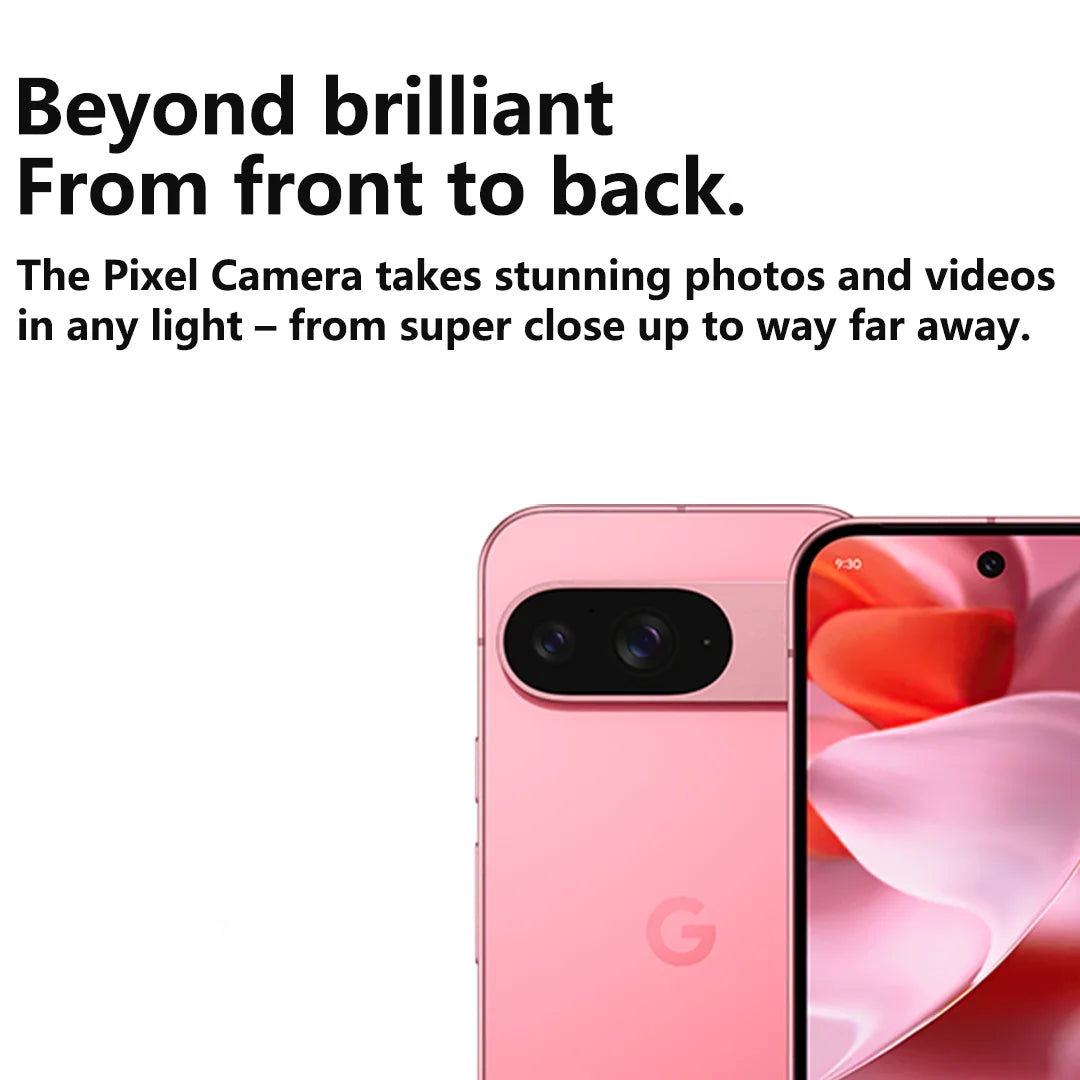 Brand New Google Pixel 9 6.3 inches Google Tensor G4 OLED 120Hz 12GB RAM 128GB&256GB 27W wired 4700 mAh NFC SmartPhone