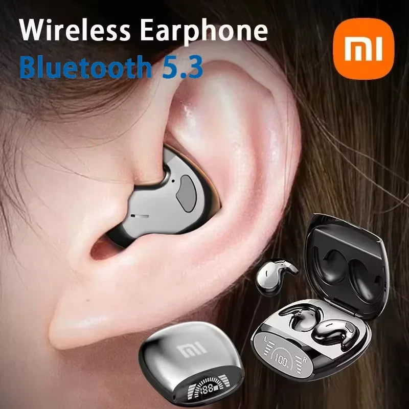 XIAOMI Mini Bone Conduction Bluetooth Gaming Earphones HiFi Wireless Earphones Sleep Sports Waterproof Invisible Earphones - Universal Market