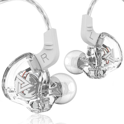 Original QKZ AK6 Copper Driver HiFi Wired Earphone 3.5MM Race Sport Headphone Bass Stereo Headset Music Earbuds In Ear With Mic - Universal Market