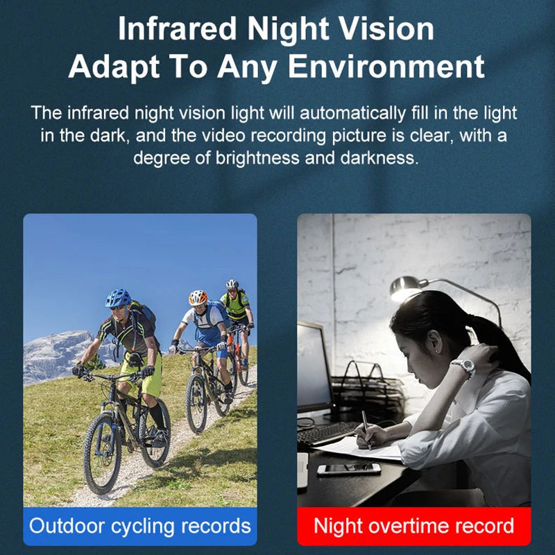 Xiaomi NEW Wifi Hotspot Mini Camera 4K Portable Digital Video Recorder Body Camera Night Vision DVR Miniature Camcorder - Universal Market