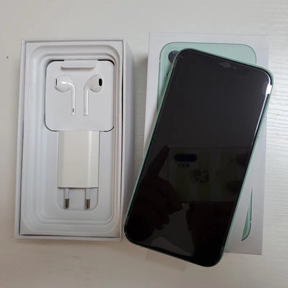 Apple iPhone 11 Dual Sim 2 Sim iPhone11 64GB 128GB 256GB ROM 6.1' Original Retina IPS LCD Face ID NFC Unlocked 4G LTE Mobile - Universal Market