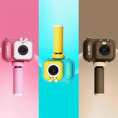 Portable S11 48MP Handheld Bracket HD Dual-Lens Children Camera With Photo Video Support Fixed Multifunctional Camera, Easy Inst
