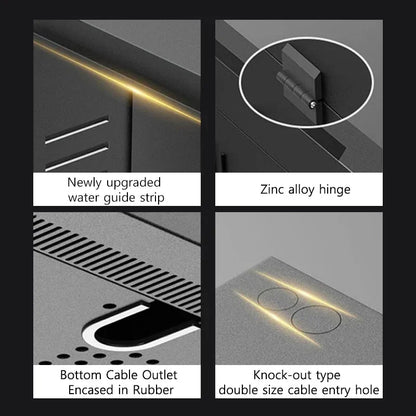 WinWay for Tesla Charger Station Box Wall Connector Charging Box Outdoor Indoor Cable Organizer Highland Charging Accessories