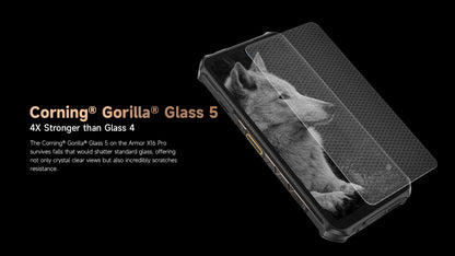 【World Premiere】Ulefone Armor X16 Pro 5G Rugged Phone 10360mAh Battery 256GB ROM NFC Android Smartphone with Google Gemini