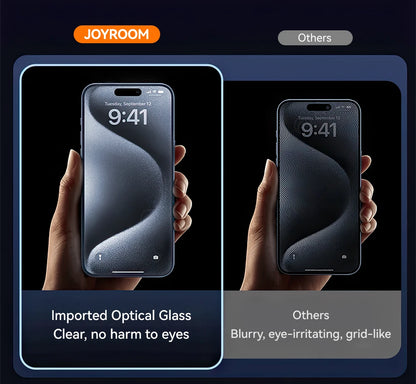 Joyroom 1/2PCS Anti-Spy Glass For iPhone 17 Pro Max Privacy Screen Protector Glass For iPhone 12-17 Pro Max Tempered Glass Film