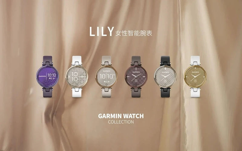 Original GARMIN lily Women's fashion physiological monitoring heart rate monitoring smart watch