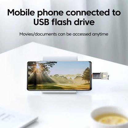 12A OTG USB 3.0 To Type C Adapter USB Female To Type c Male Fast Charging adadpter OTG USB C For Xiaomi Samsung Laptop PC