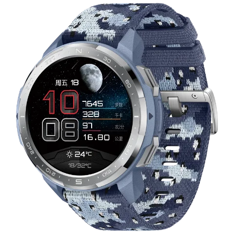 Original Honor Watch GS Pro Smart Watch SpO2 Smartwatch Heart Rate Monitoring Bluetooth Call 5ATM Sports Watch for Men