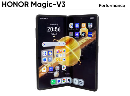 RU Express Global Version Honor Magic V3 5G Foldable LTPO OLED 120Hz Display 7.92" 50MP Camera Snapdragon 8 Gen 3 5150mA 66W NFC