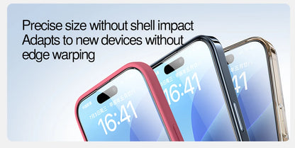 SmartDevil Dust-free Box Screen Protector for iPhone 16 Pro Max 15 14 HD Clear Tempered Glass Film Anti-fingerprint
