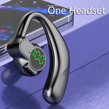 Wireless Bluetooth Headphones Full Open Headset Air Conduction Ear Hook Earphones Handsfree Noise Canceling Audifonos Sports - Universal Market
