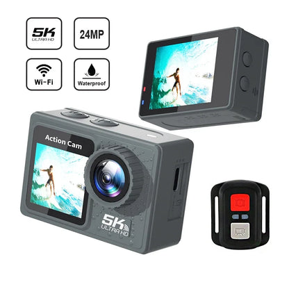Action Camera 5K 4K bicycle camera Electronic Stabilizer Action cam WiFi sports video cameras Helmet Video Recording Cameras