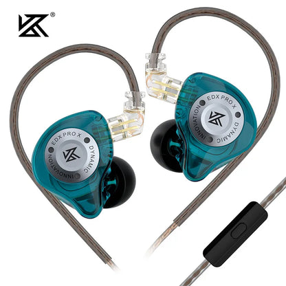KZ EDX PRO X In Ear Dynamic Drive Earphone HIFI Bass Music Earbud Sport Noise Cancelling Headset ZSN ZST  ZS10 pro x  C12 CRA - Universal Market