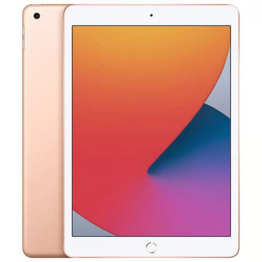 Original Apple iPad 10.2'' 2020 Unlocked iPad 8th Gen Wifi+Cellular 32/128GB A12 Bionic Retina IPS LCD iOS 14 95% New Tablet