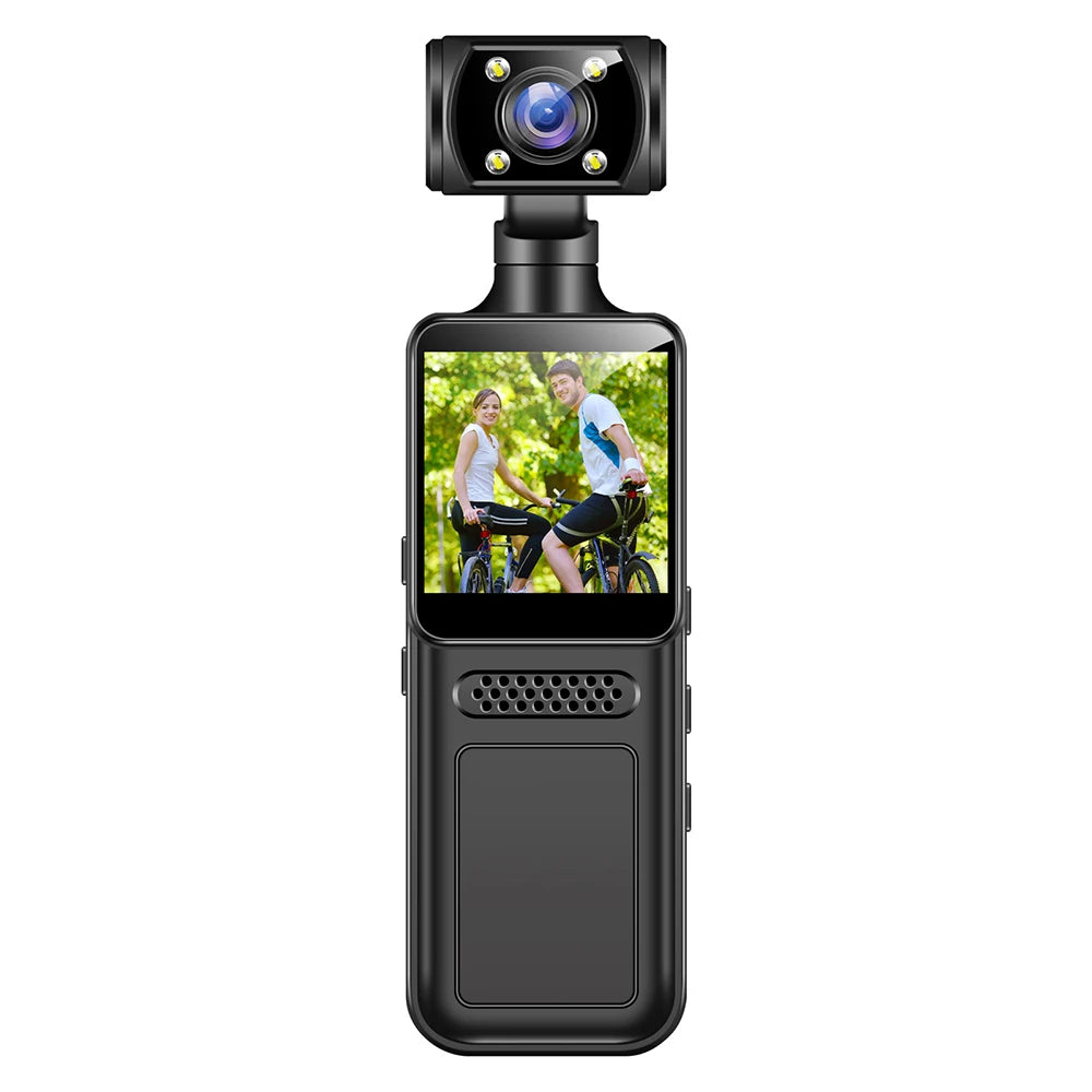 Ultra HD 4K WiFi Mini Camera Pocket Action Camera Wearable Camera 4K HD Camera Helmet Travel Bicycle Driver Recorder Camcorder - Universal Market