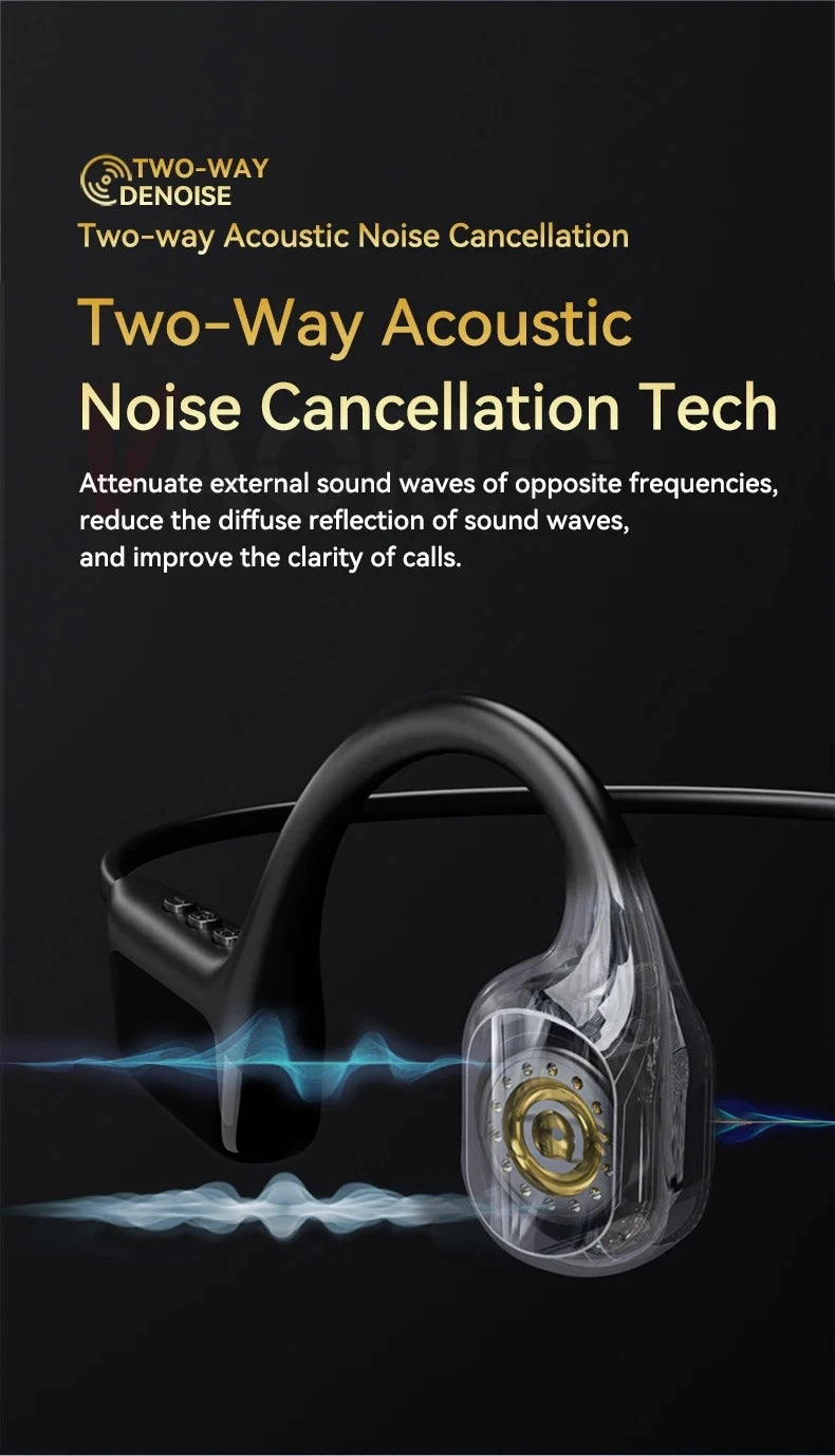 Xiaomi Mijia Bone Conduction Earphones IPX8 Waterproof Headset for Swimming Bluetooth 5.4 Wireless Sport Headphones MP3 32G RAM - Universal Market