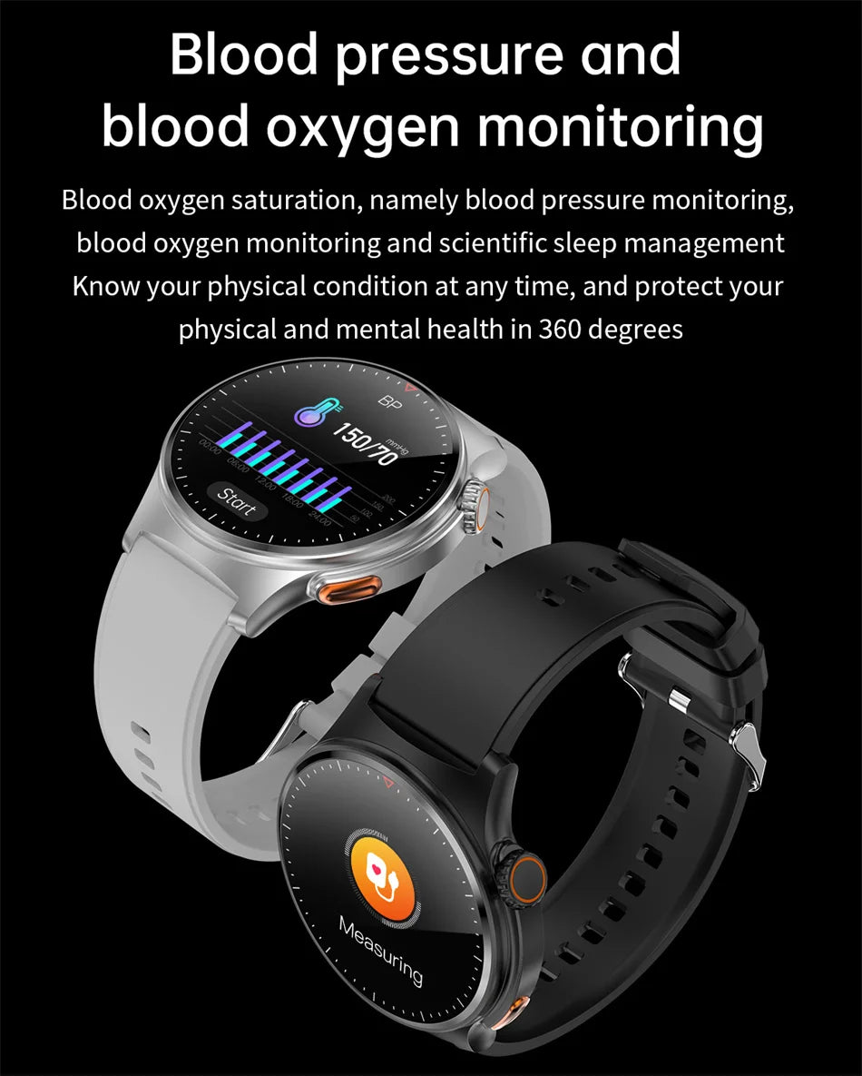 2025 New Outdoor Sport Smart Watch GPS Track Health Monitoring AI Voice Waterproof Fitness Bluetooth Call Smartwatch For HUAWEI