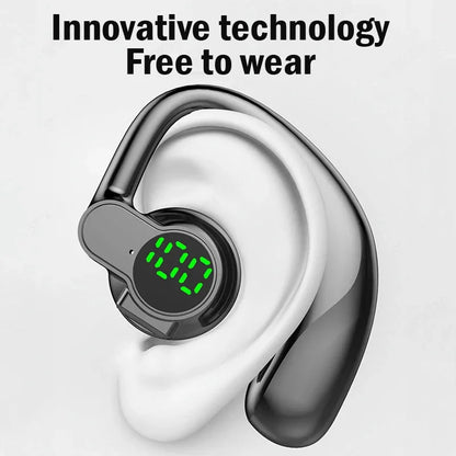 Wireless Bluetooth Headphones Full Open Headset Air Conduction Ear Hook Earphones Handsfree Noise Canceling Audifonos Sports - Universal Market