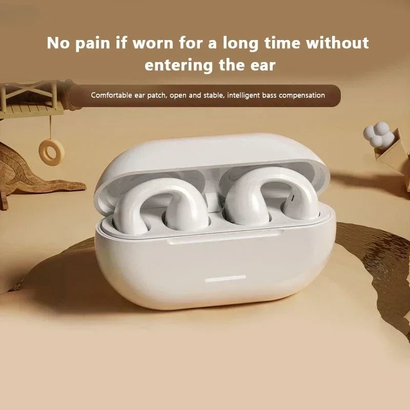 New Original T75 Bone Conduction Wireless Bluetooth 5.3 Headphones Sports Earphones HiFi Sound Quality Waterproof TWS Headset - Universal Market
