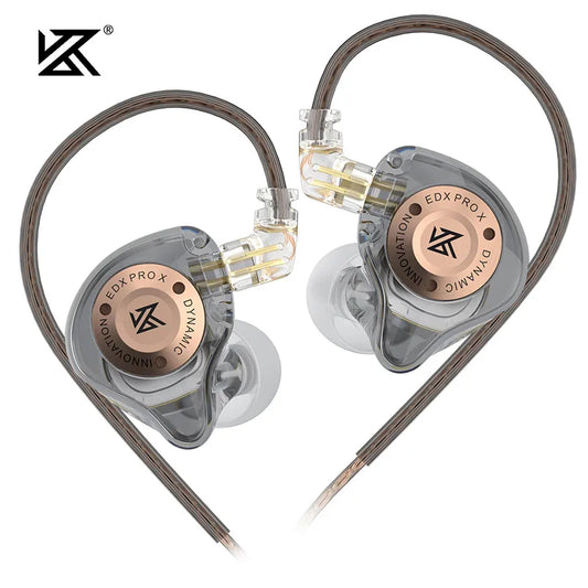 KZ EDX PRO X In Ear Dynamic Drive Earphone HIFI Bass Music Earbud Sport Noise Cancelling Headset ZSN ZST  ZS10 pro x  C12 CRA - Universal Market