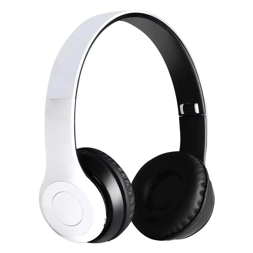 P47 Wireless Headphones Bluetooth 5.0 Earphones Foldable HIFI Stereo Bass for Music Gaming Kid Girl Earphone for Smartphone - Universal Market