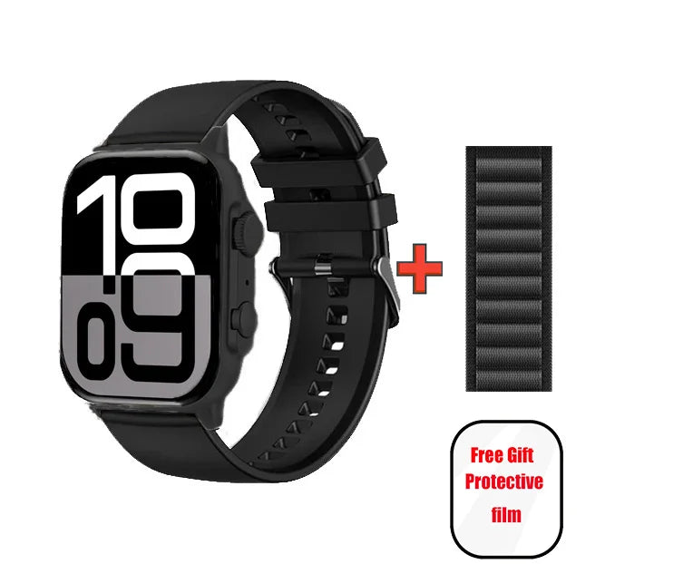 Microwear Smart Watch Ultra 4 Pro Series 10 49mm Gesture Answer ChatGPT NFC Compass Waterproof Sport Smartwatch For Android ios