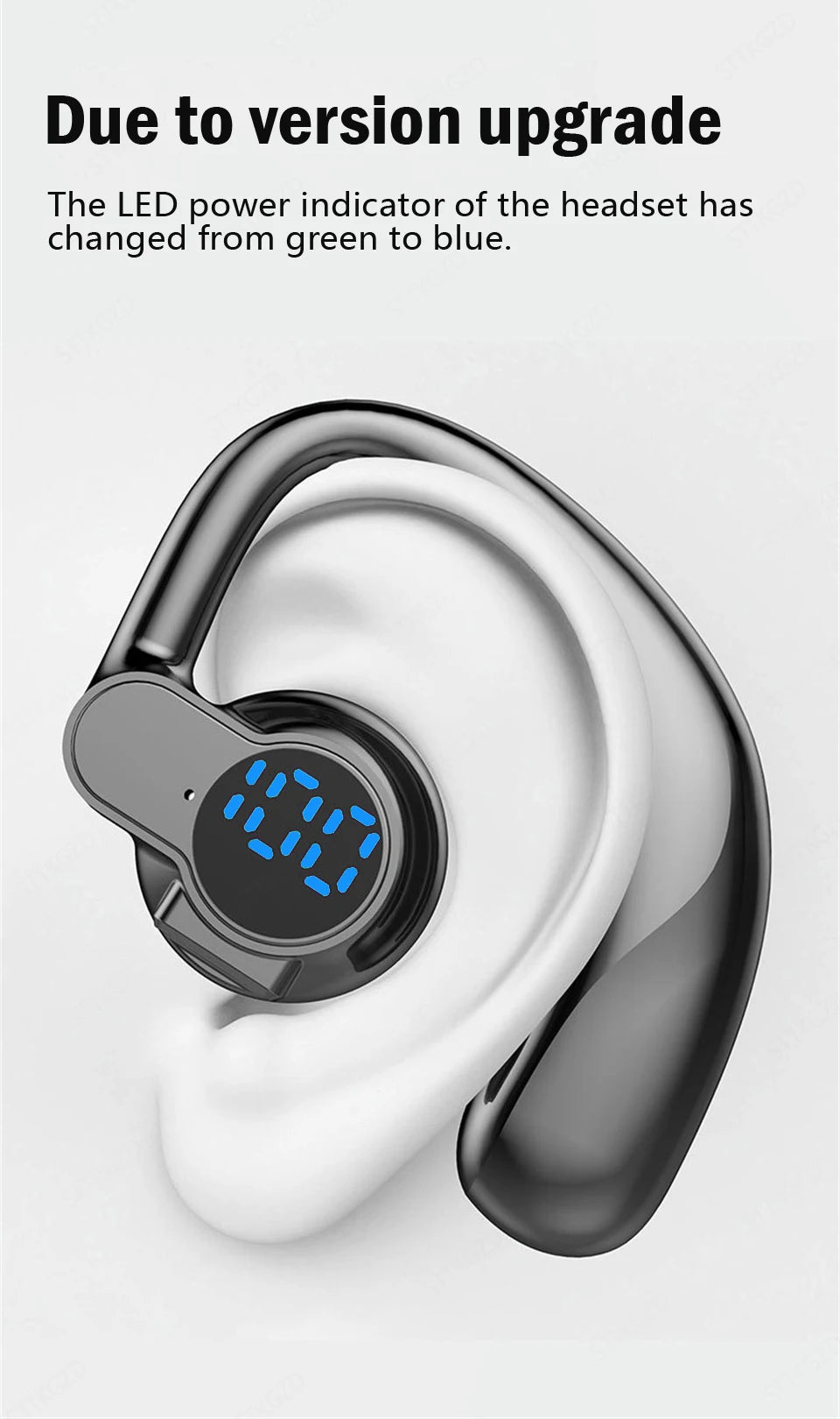 Wireless Bluetooth Headphones Full Open Headset Air Conduction Ear Hook Earphones Handsfree Noise Canceling Audifonos Sports - Universal Market