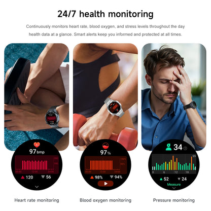 2025New Upgraded Outdoor Sport GPS Smart Watch Men 1.53" HD AMOLED Screen GPS track Heart Rate Bluetooth Call Compass SmartWatch