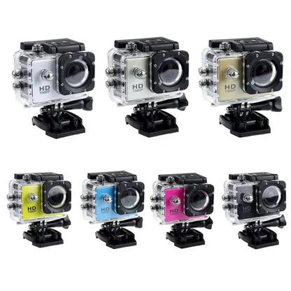 Ultra HD SJ4000 30FPS Mini Camera 2.0 Screen Mini Helmet 30m Waterproof Sports DV Micro Camera Mini Camcorder - Universal Market