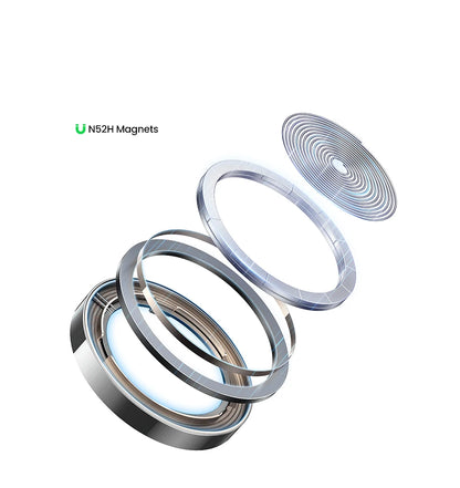 UGREEN 3-in-1 MFi 15W MAX Magnetic Wireless Charger Qi2 Charging Stand For iPhone 16 17 Pro Max For MagSafe Fast Charger