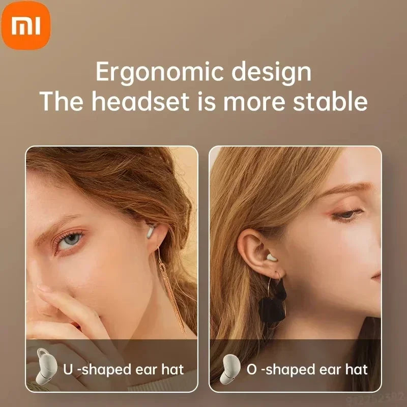 Xiaomi Bluetooth Earphones 999 TWS Sleep Noise Reduction Invisible Earphones in Ear Wearing Comfortable Sleep Earphones - Universal Market
