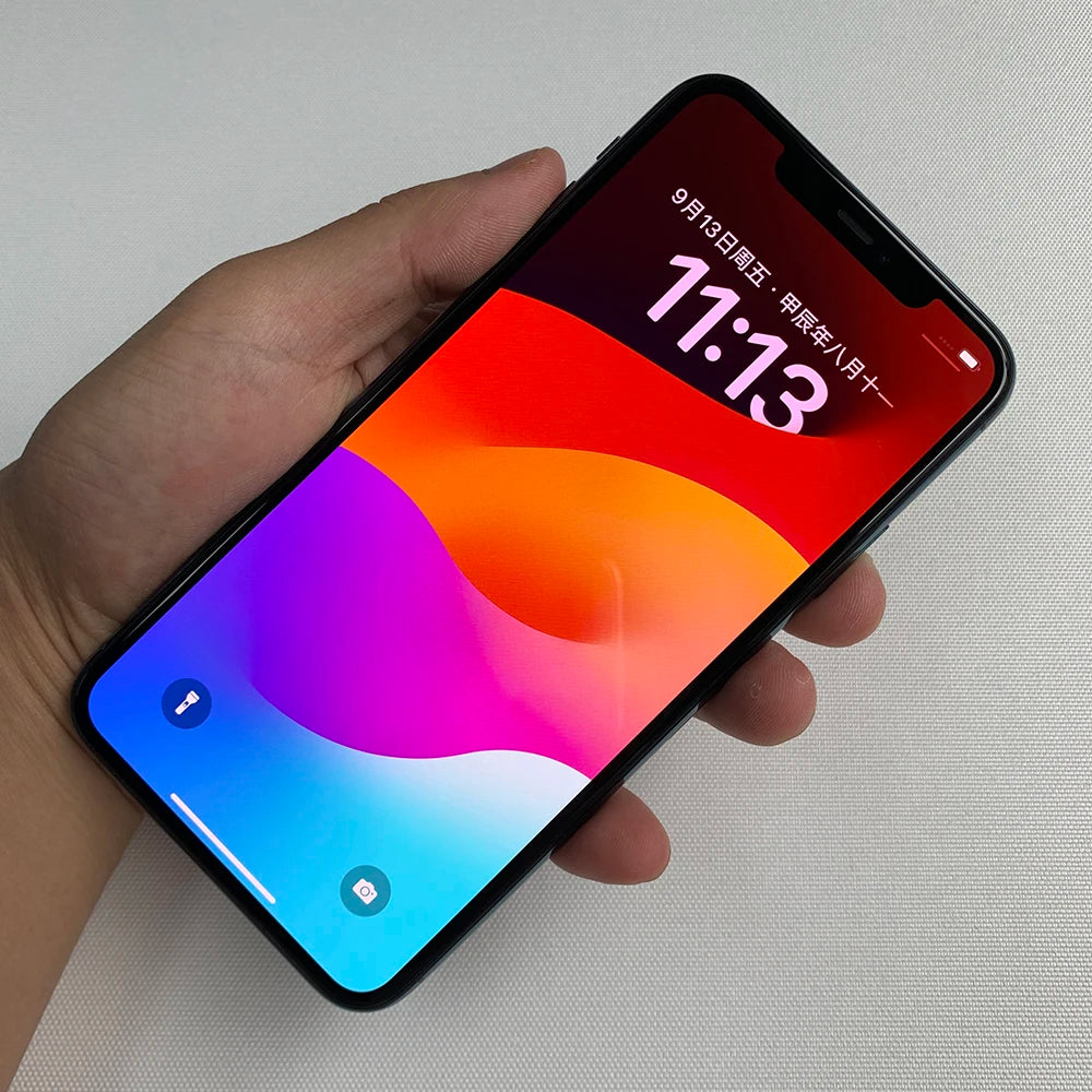 Original Apple iPhone 11 Pro 4G LTE Mobile Phone NFC 64/256/512GB Face ID 5.8" 12MP 4K@60fps A13 Bionic Hexa-Core IOS 11 pro - Universal Market