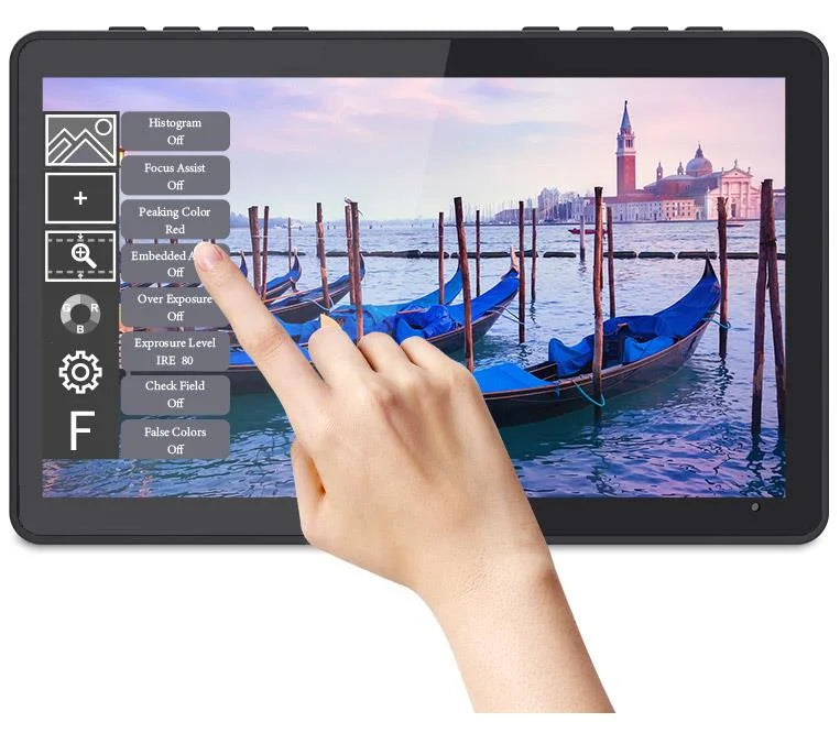 FEELWORLD F5 Pro V4 6 Inch on DSLR Camera Field Monitor Touch Screen 3D LUT FHD1920 1080 4K HDMI Video Focus Assist for Gimbal