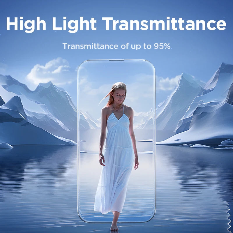 Joyroom 1/2/3pcs HD Glass For iPhone 17 16 15 14 13 12 Pro Max Screen Protector For iPhone 17 16 Pro Max Glass Tempered Glass
