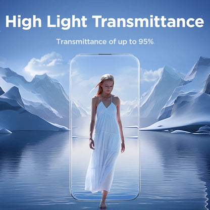 Joyroom 1/2/3pcs HD Glass For iPhone 17 16 15 14 13 12 Pro Max Screen Protector For iPhone 17 16 Pro Max Glass Tempered Glass