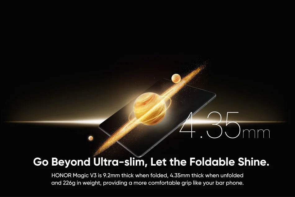 RU Express Global Version Honor Magic V3 5G Foldable LTPO OLED 120Hz Display 7.92" 50MP Camera Snapdragon 8 Gen 3 5150mA 66W NFC