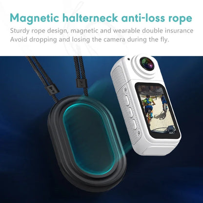 Thumb Mini Camera 2.7K HD 180° Rotatable WiFi Sports DV Cycling Recorder Magnetic Outdoor Action Camera Bicycle Small Camcorders